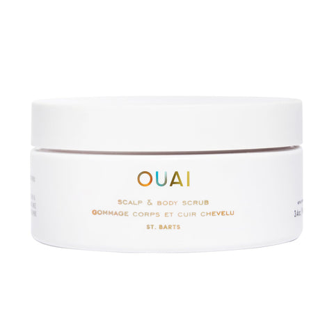 Scalp Scrub & Body Scrub - OUAI St Barts - Coconut Oil & Sugar Scrub - Cleansing Exfoliating Scrub for Hair & Body