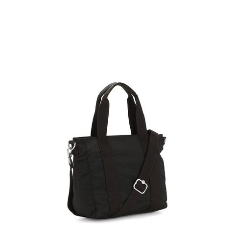 Kipling Womens Asseni Mini Tote Bag, Black Black Noir, One Size