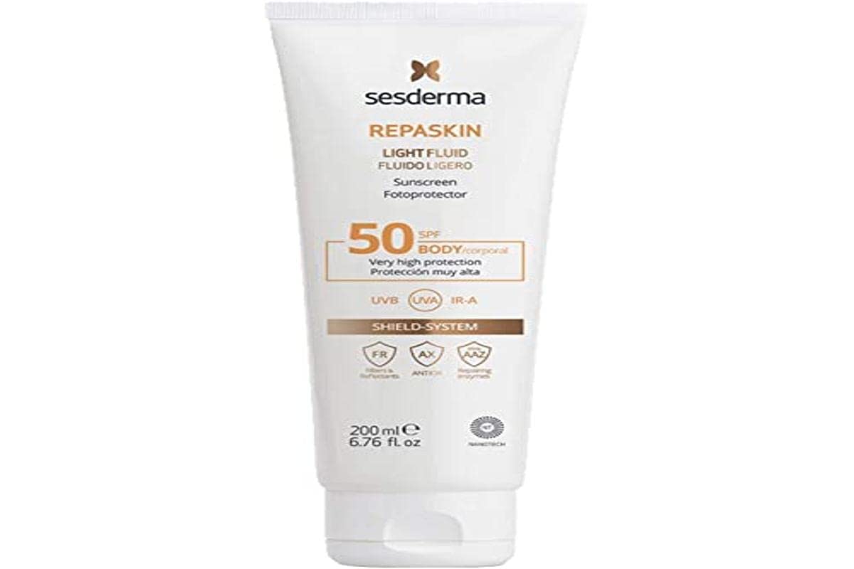 REPASKIN CORPORAL SPF50 fluido ligero 200 ml