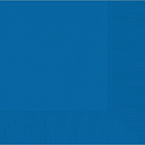 Marine Blue 3-Ply Luncheon Napkins | Pack of 50 | Party Supply