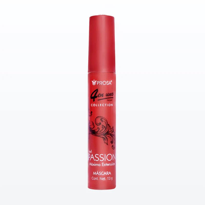 Generic 4 en 1 Profesional Mascara ÃƒÂ¢Ã¢â€šÂ¬Ã…â€œRed PASSIONÃƒÂ¢Ã¢â€šÂ¬Ã‚Â MÃƒÆ’Ã‚Â¡xima ExtensiÃƒÆ’Ã‚Â³n Formula Contra Agua