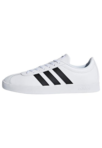 adidas Men's VL Court Sneakers, Ftwr White Core Black Core Black, 10 UK