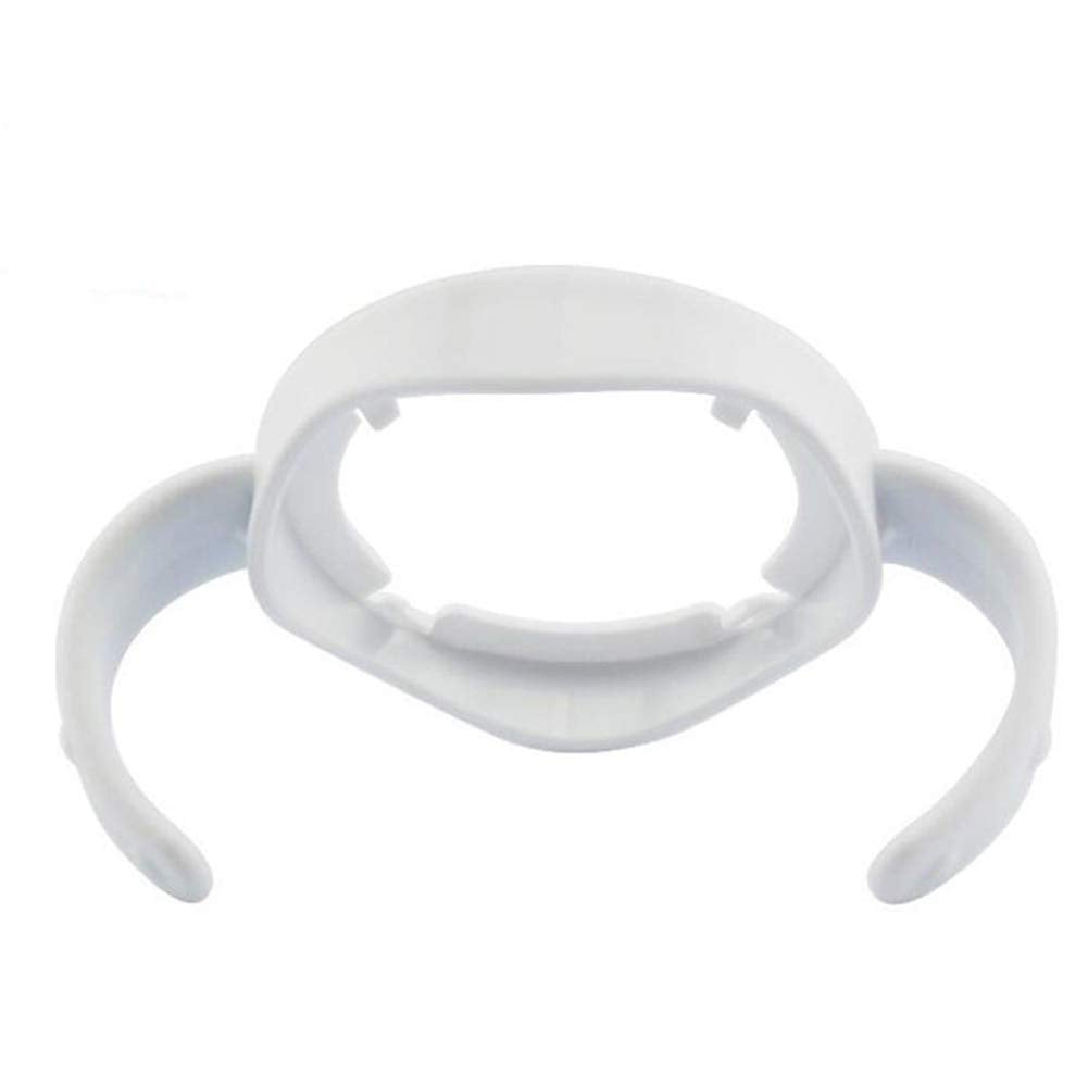 good01 Milk Bottle Grip,Non-Slip Grip,Bottle Handle for Avent Wide Mouth Baby Feeding Accessory White