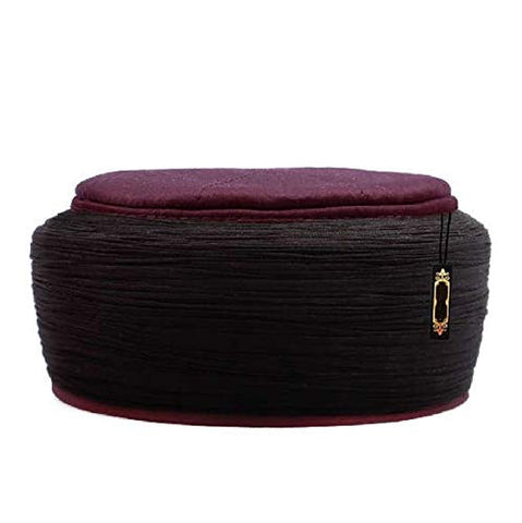 NDA Imama Headwear for Men's Headwear Pagri Scarf for Muslim Men's Long Scarfs for prayer Imam Safa | Caps/Hat not included (5-Meters, Black)