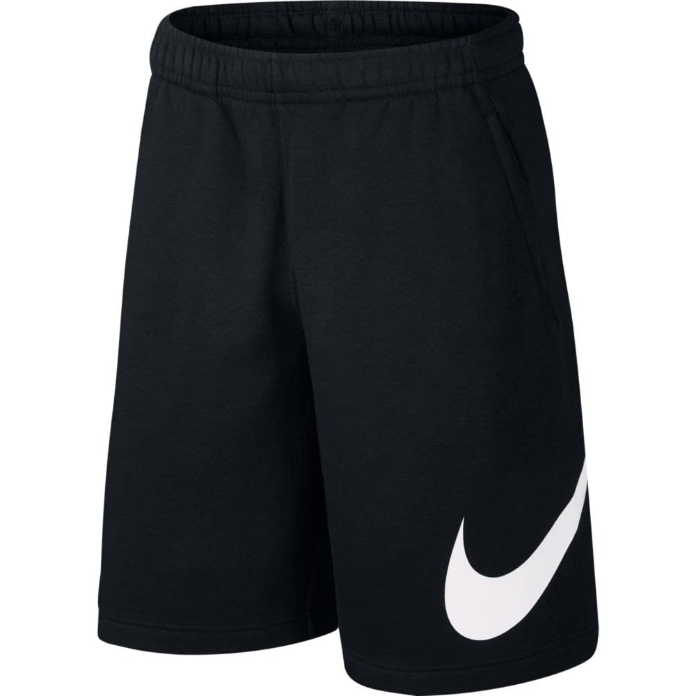 Nike Mens M NSW Club Bb Gx Sport Shorts, Black/White/(White), XXL EU