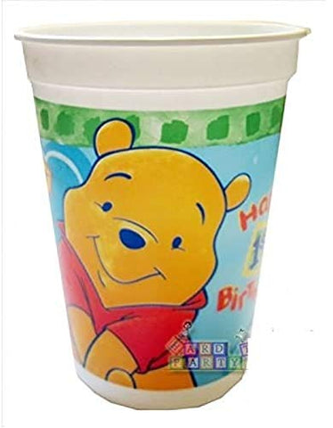 Cup 4.5"H 16 Oz Pooh 1st Birthday