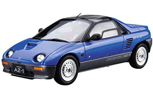 Aoshima 1/24 The Model Car No.38 Mazda PG6SA AZ-1 '92 Plastic Kit(Japan Import)