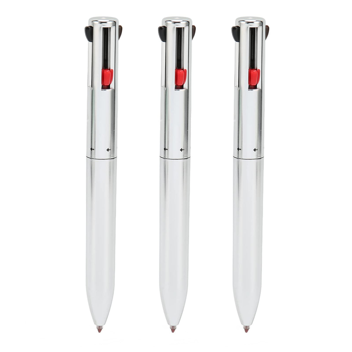 3pcs Multi Functional Makeup Pen, 4 in 1 Pressing Contour Defining Highlighting Pen for Woman Eyebrow Eyeshadow and Lip Design, Eyebrow Contour Pen for Travel and Beauty Salon Use