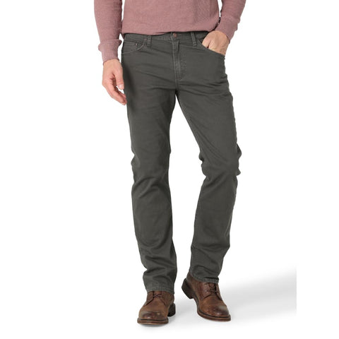Wrangler Authentics Men's Slim Fit Straight Leg Jean, Anthracite, 40W x 30L