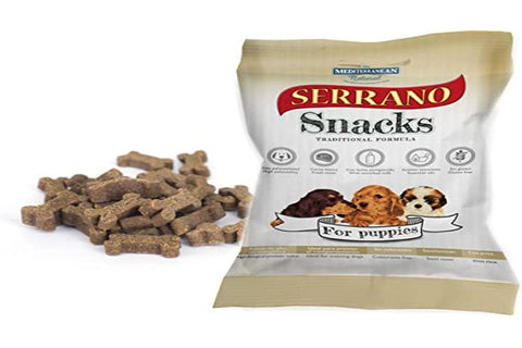 MEDITERRANEAN NATURAL Snacks Serrano Special Puppies 100 g
