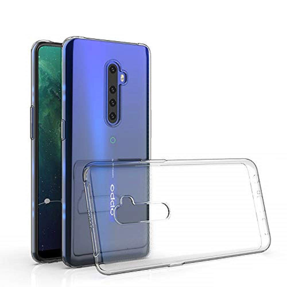 Case Flexible Silicone TPU for OPPO Reno 2Z - Reno 2F, Ultra Thin 0.33mm, Crystal Clear