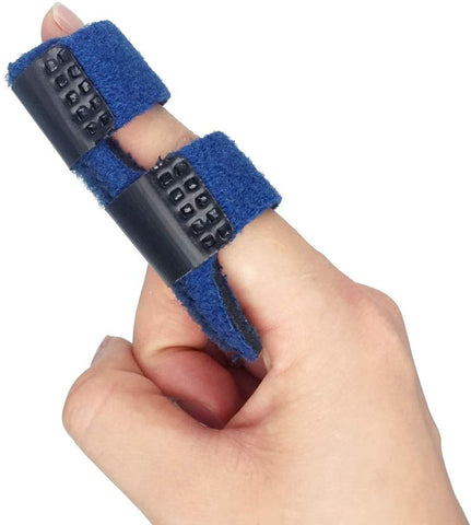 Trigger Finger Splint, Finger Knuckle Immobilization, Built-in Aluminium Support Trigger, Mallet Finger Brace Relieve Pain, Adjustable Strap