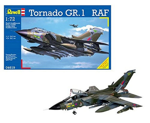 Revell 04619 1:72 Scale Tornado GR.1 RAF, 24.3 cm in Length,20.1 cm Span Width