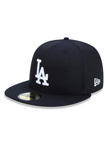 New Era Los Angeles Dodgers 59fifty Cap Mlb Basic Black/White - 7 1/8-57cm