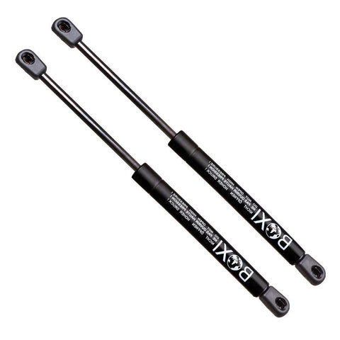 Qty (2) BOXI 4128 Universal Lift Supports Struts Shocks Extended Length: 13.00 Inches, Compressed Length: 8.40 Inches, Force 100 Lbs, 10mm Ball Socket Struts 4128