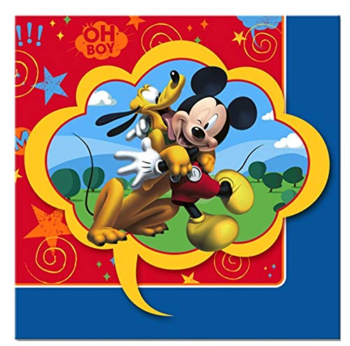 Disney Mickey Mouse Fun Friends Party Dessert Napkins 16 Pack