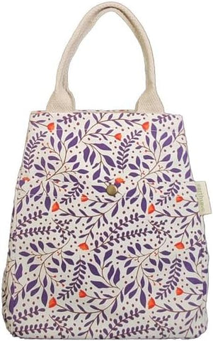 Earthsave Insulated Lunch Bag for Office Men & Women | Canvas Tiffin Bags for Office |Lunch Box Bag for Kids | Drawstring Lunch Bag
