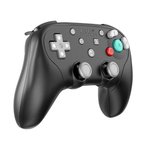 Retro Fighters BladeGC Wireless Controller Next-Gen - GameCube, Switch, PC, Gameboy Player Compatible (Black)