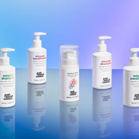 Josh Wood Colour Hair Care Set - Miracle Shampoo & Miracle Mask Protects Hair Color & Repair Damaged Hair - Pack of 2