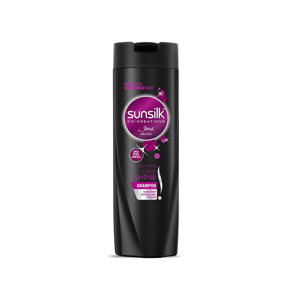Sunsilk Co-Creations by Jamal Shine Expert - Amla Pearl Complex stunning BLACK Shine Shampoo 180ml