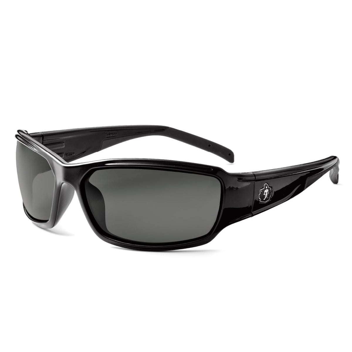 Ergodyne - 51033 Skullerz Thor Anti-Fog Safety Sunglasses - Black Frame, Smoke Lens