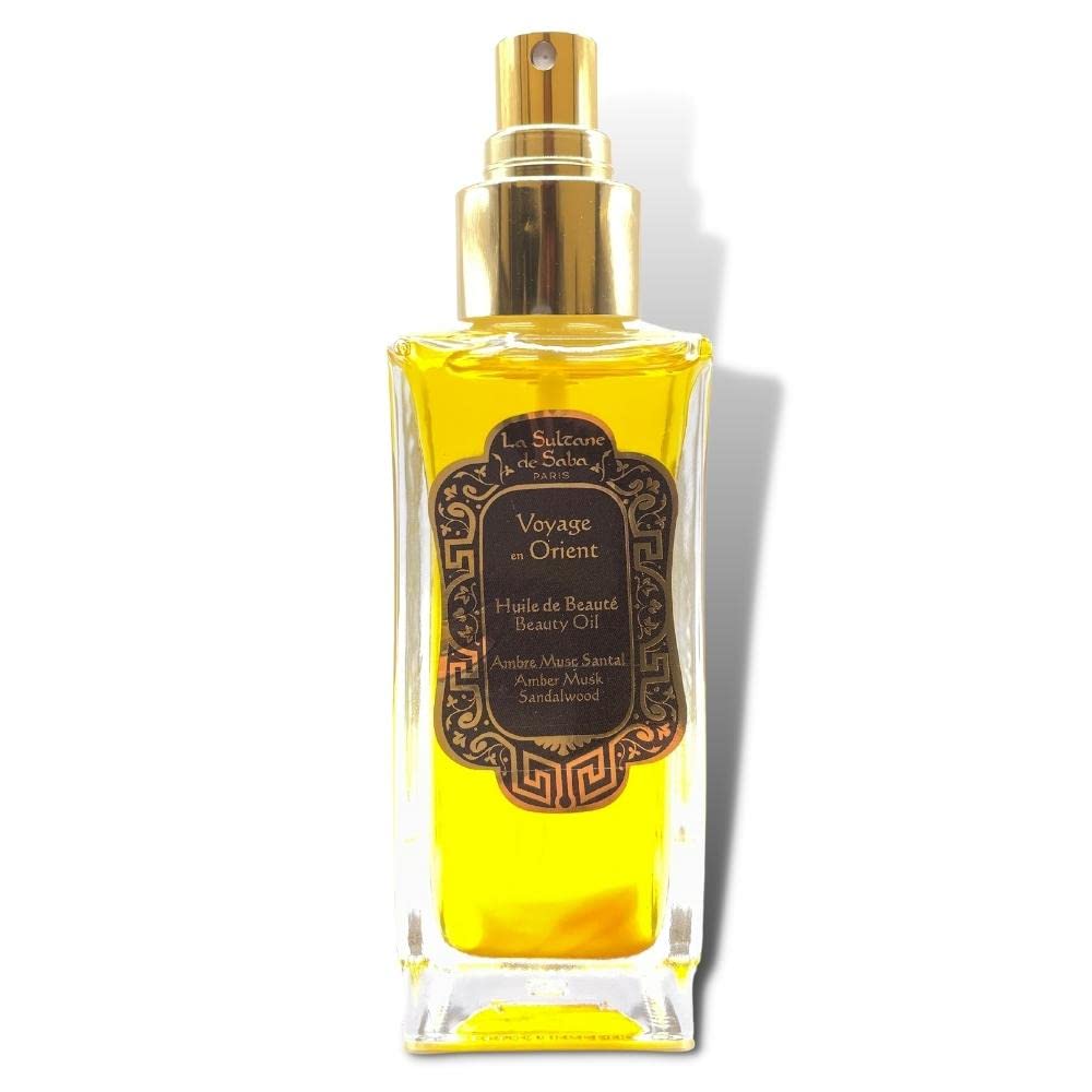La Sultane de Saba - Body Oil Amber Musk Sandalwood, 100gr - Eastern Journey