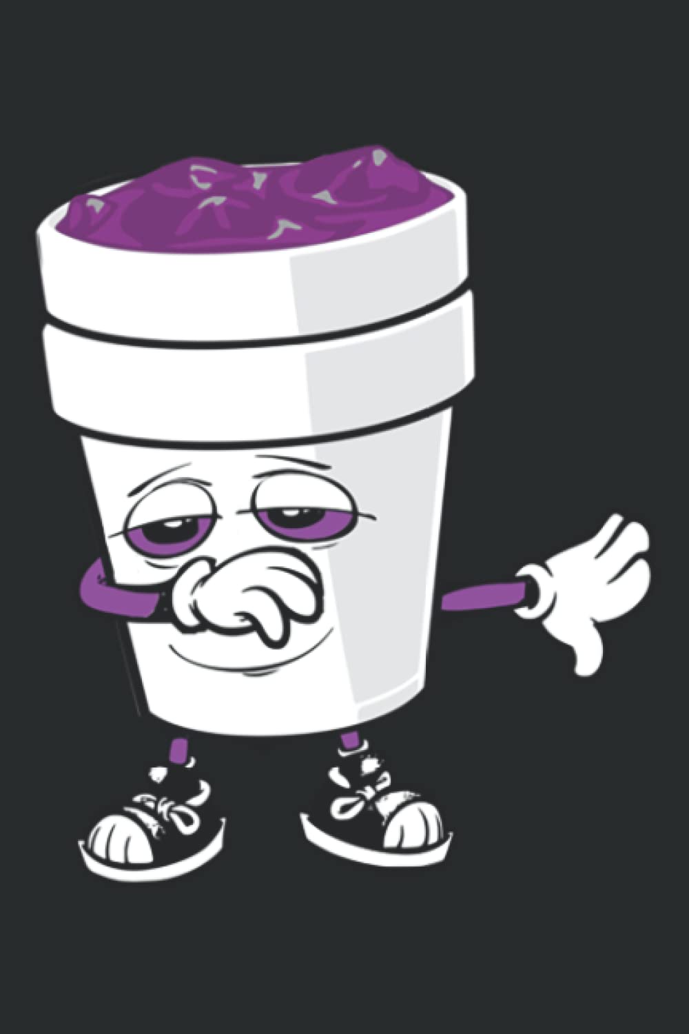 Codeine Cough Syrup Dabbing Double Cup Sizzurp Lean: Lined Journal Notebook, 6x9 Inch, 120 Pages