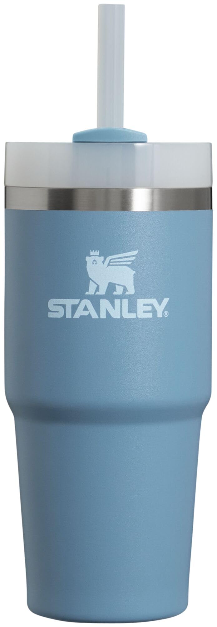 Stanley Quencher H2.0 Tumbler with Straw 14 oz | Flowstate 3-Position Lid | Cup Holder Compatible for Travel | Insulated Stainless Steel Cup | BPA-Free | Indigo