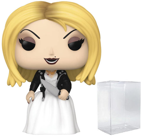 POP Bride of Chucky - Tiffany Funko Vinyl Figure (Bundled with Compatible Box Protector Case), Multicolor, 3.75 inches