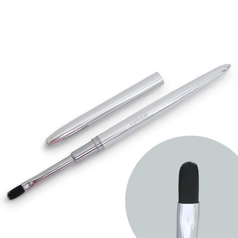 In.Hype Flat Oval Brush 11 mm for Gel material. Hard Gels, Rubber Base and Nail Art Designs