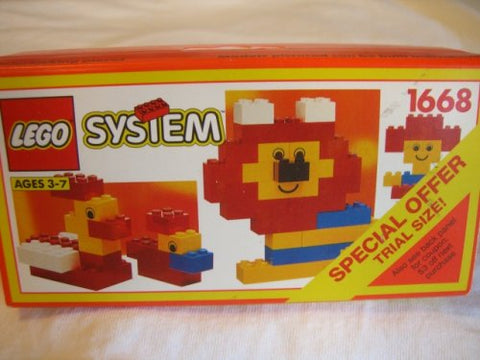 LEGO Vintage Basic Building Set #1668 from 1992