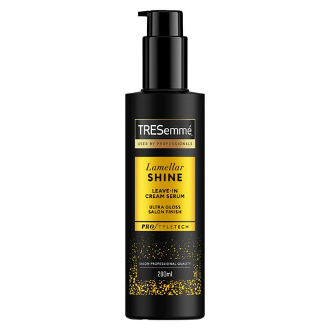 TRESemmÃƒÆ’Ã†â€™Ãƒâ€ Ã¢â‚¬â„¢ÃƒÆ’Ã¢â‚¬Â ÃƒÂ¢Ã¢â€šÂ¬Ã¢â€žÂ¢ÃƒÆ’Ã†â€™ÃƒÂ¢Ã¢â€šÂ¬Ã…Â¡ÃƒÆ’Ã¢â‚¬Å¡Ãƒâ€šÃ‚Â© Lamellar Shine Leave-In Cream Hair Serum with patented Lamellar Technology hair treatment for an ultra-glossy salon finish 200 ml