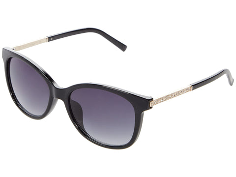 GUESS GF0394 Shiny Black/Gradient Smoke One Size
