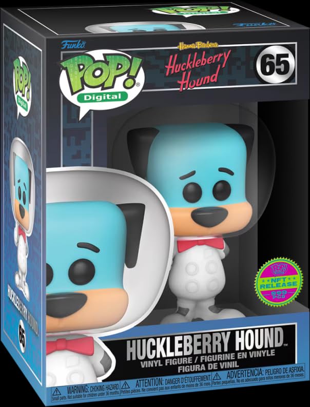 Funko POP! Digital Huckleberry Hound NFT Exclusive Physical Pop
