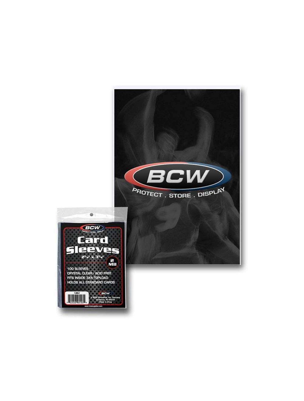 BCW - Protective Trading Card Sleeves - 100 ct.