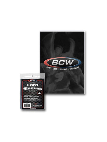 BCW - Protective Trading Card Sleeves - 100 ct.