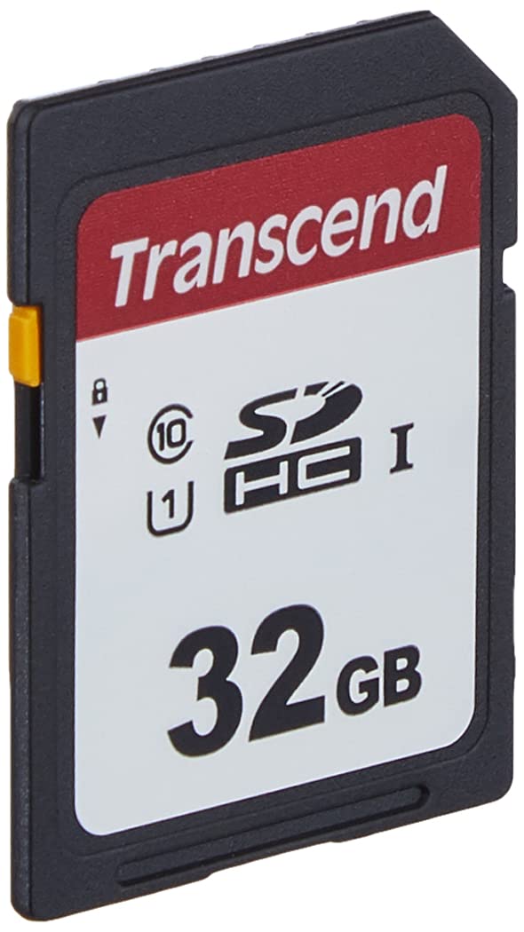 Transcend 32GB SDHC 300S Memory Card UHS- I, C10, U3, V30, 4K, Full HD, Up to 95/40 MB/s (Ideal for Digital Cameras) with Frustration Free Packaging TS32GSDC300S-E