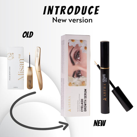 Abera Misan Eyelash Growth Serum (Upgrade Version) - Natural Lash Booster and Lash Enhancer, Regenerating and Nourishing Lashes Longer and Thicker (A. 1 Box)