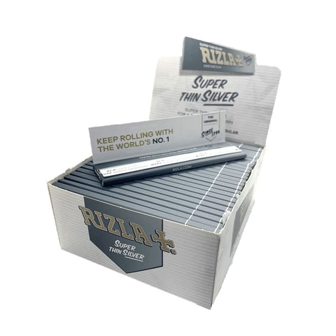 Rizla Rolling Paper, Silver, kingsize slim