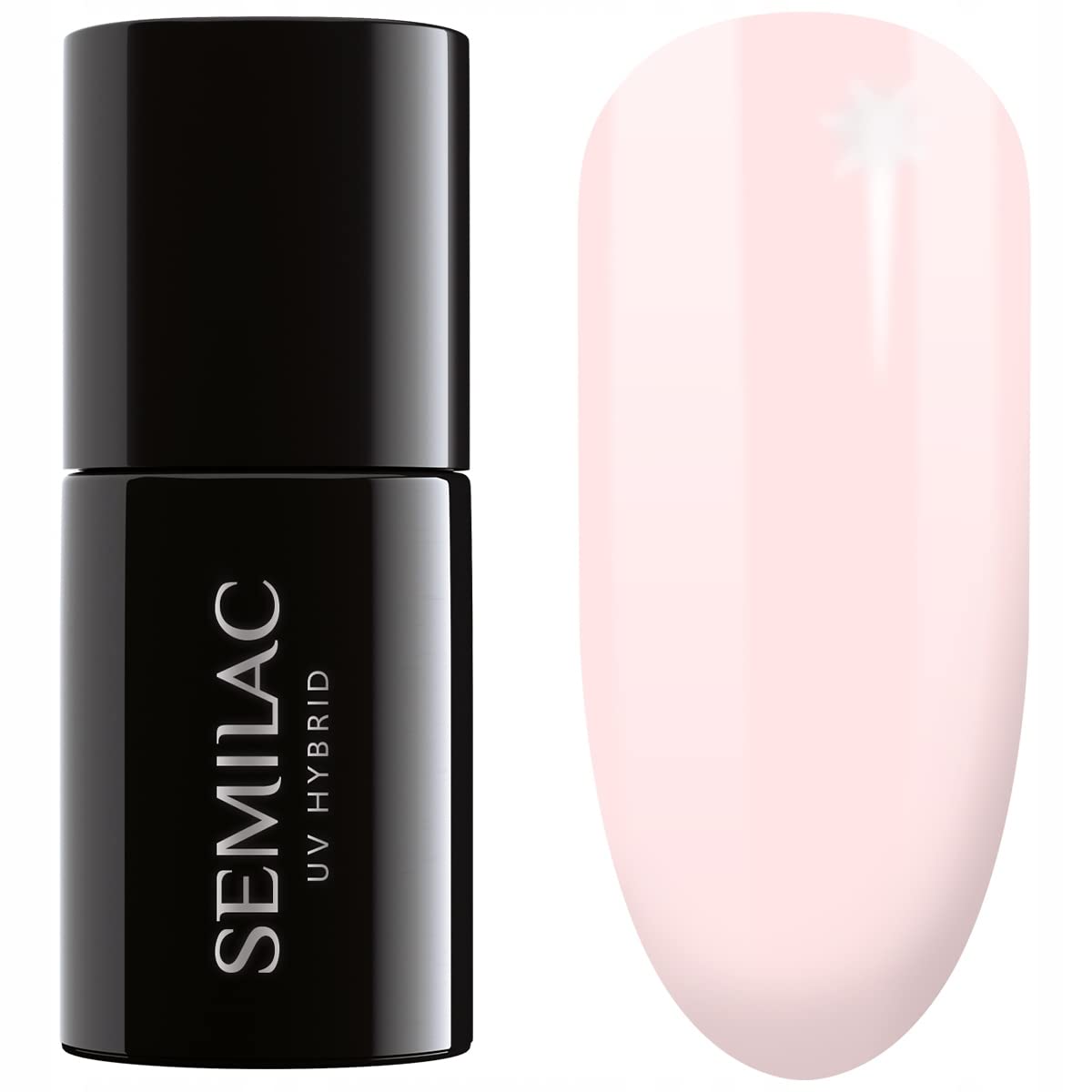 SEMILAC 572 Bride Like Me Nail UV Gel Polish | Long Lasting and Easy to Apply | Soak off UV/Led | Perfect for Home and Professional Manicure and Pedicure 7 ml