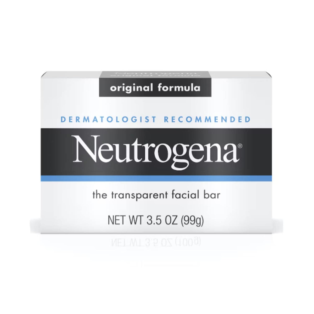 Neutrogena Transparent Scented Facial Soap, Original Formula Soap - 3.5 Oz ( Pack of 6 )