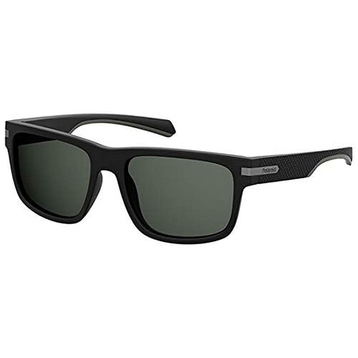 Polaroid Unisex Adultsâ€™ PLD 2066/S Sunglasses, Black (MTT Black), 56