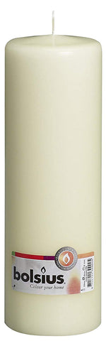 Bolsius Outdoor/Indoor Pillar Candle 250x80mm - Ivory