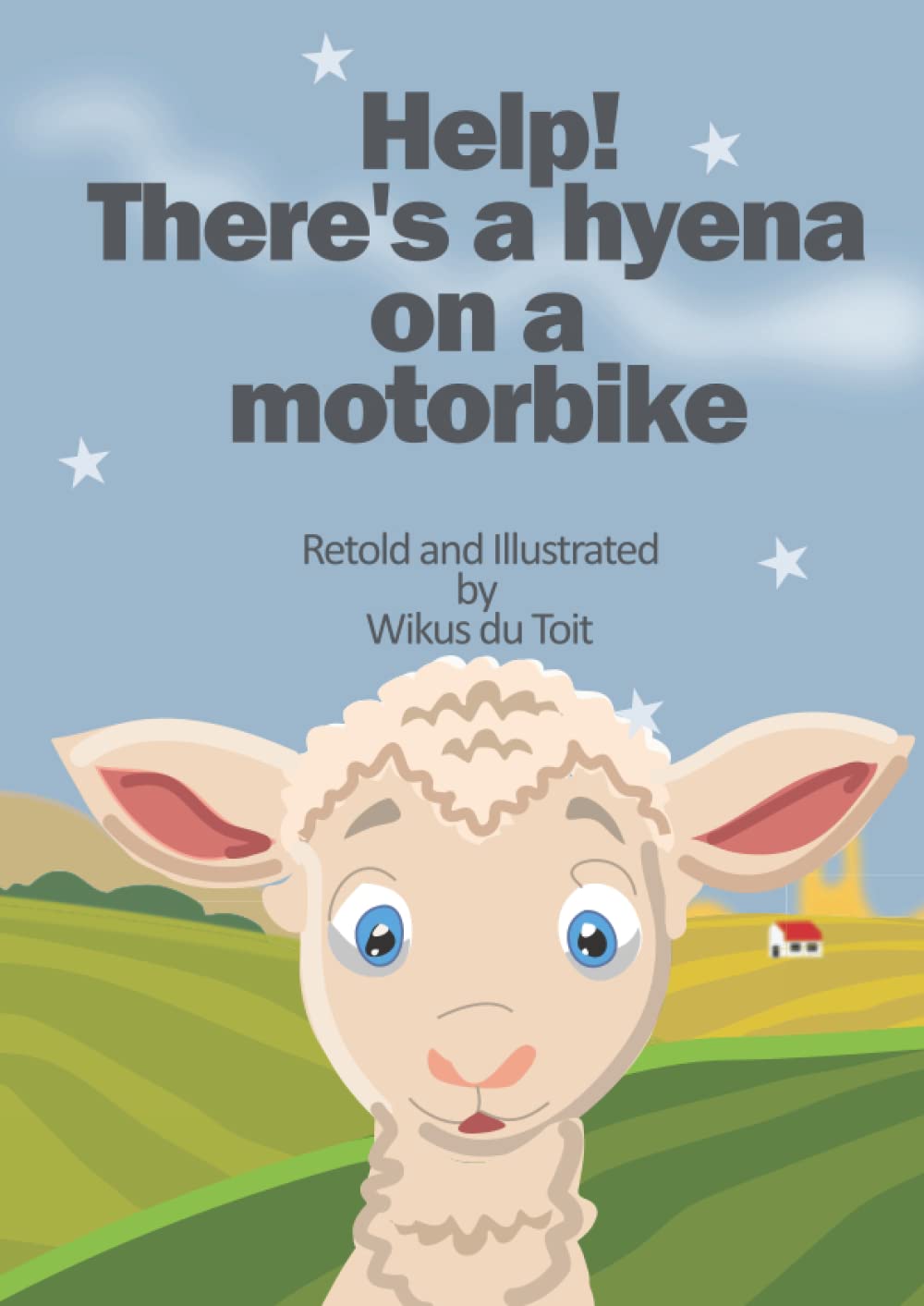 Help! There's a hyena on a motorbike