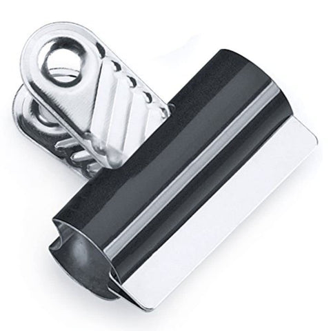 Rapesco RCB070B1 70 mm Letter Clips, Black, Pack of 10