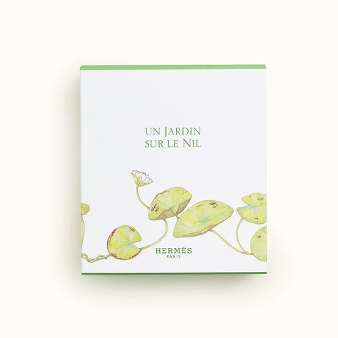 UN JARDIN SUR LE NIL by Hermes, EDT SPRAY 3.3 OZ & SHOWER GEL 1.3 OZ & EDT SPRAY 0.5 OZ