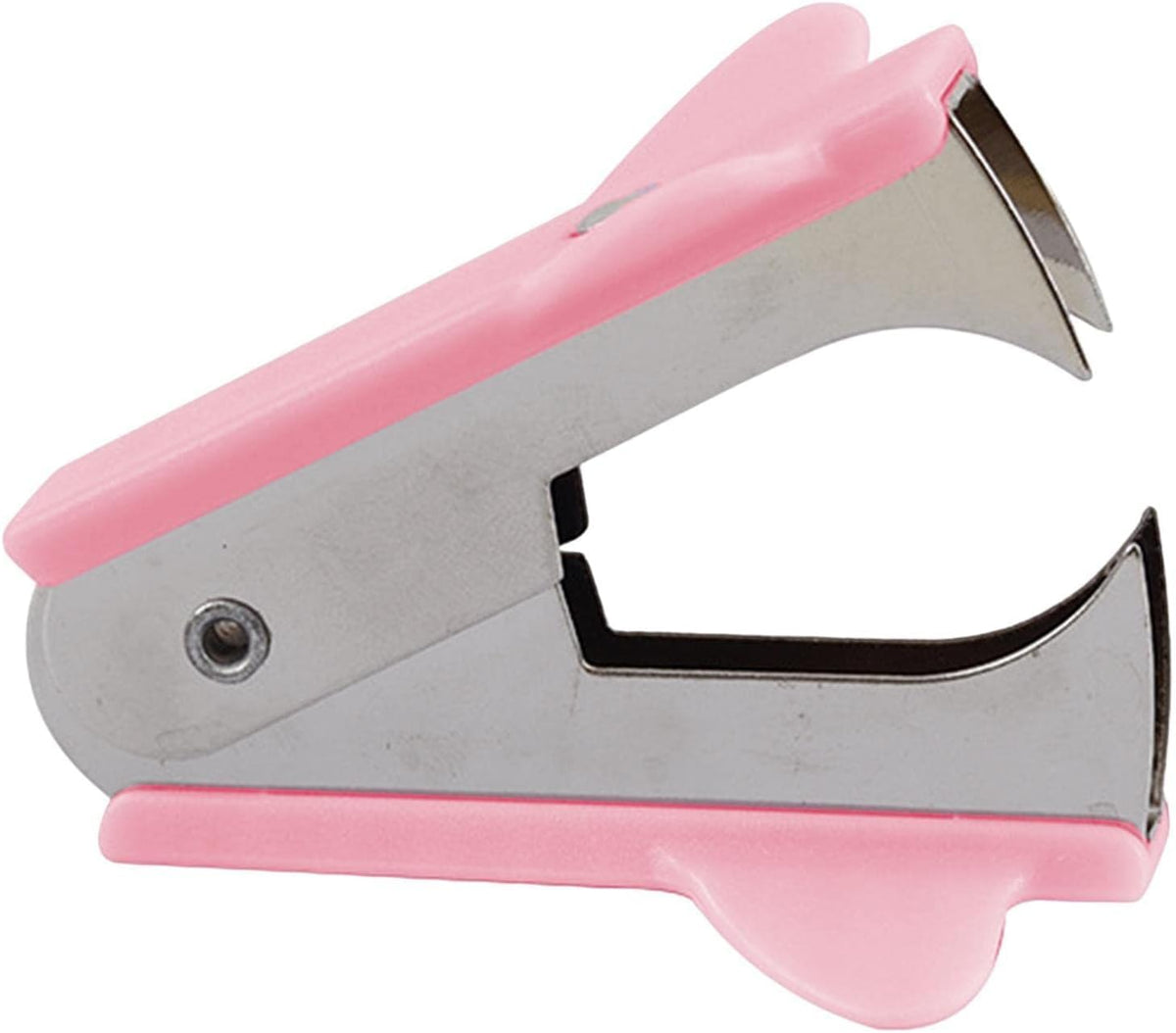 Pink Stapler Removal Tool, Stapler Removals Puller Tool, Wear-Resistant Remover Tool with Non-Slip Handle, Staple Puller Tool Supplies for Students, School, Home, Teachers Staple Removers