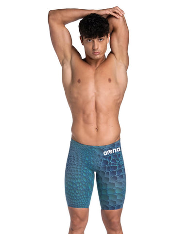 ARENA Men's Powerskin Carbon AirÃ‚Â² Jammers Competition Racing Swim Suit, Competitive Swimwear for Men,Abyss CAIMANO