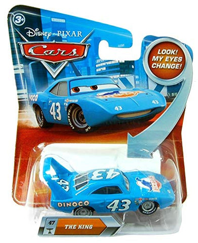 Disney Pixar Cars 1:55 Scale Vehicle Lenticular Eyes: The King