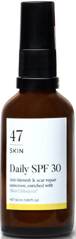 47 Skin Daily SPF 30 - Sunscreen with Silver Chitoderm